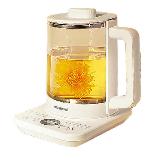 Best-selling 500W Shenhua health kettle 2L fully automatic tea kettle 24h appointment kettle 12-hour intelligent constant temperature 11-level temperature control electric kettle Flower teapot tea maker double-layer glass 304 maternal and child stainless steel 2.2L