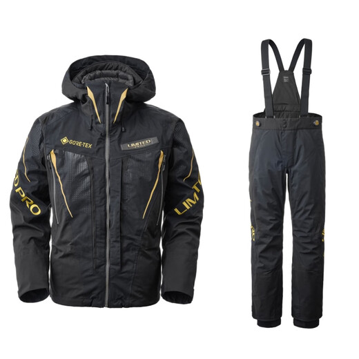 SHIMANO 25 New LIMITED PRO GORE-TEX Warm Fishing Suit RB-130Y Black M Size (Made in Vietnam)