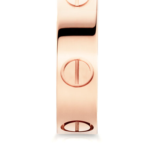 Cartier LOVE series 18K rose gold narrow LOVE ring single B4085200-53