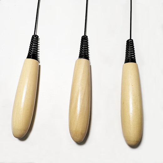 CFA competition grade wooden handle cat stick feather bell detachable replacement head cat toy durable and scratch-resistant pet toy pearl feather replacement head