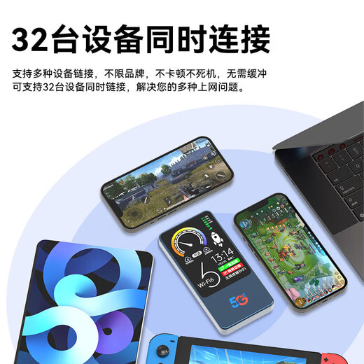 Jie Landon 5G Gigabit velocidad móvil wifi portátil 2025 nuevo modelo sin almacenamiento previo alta velocidad nueva actualización carga de flujo ilimitado enrutador de banda ancha inalámbrico portátil para automóvil genuino 10,000 mAh 5G versión exclusiva 42 núcleos certificación 3c / universal a nivel nacional