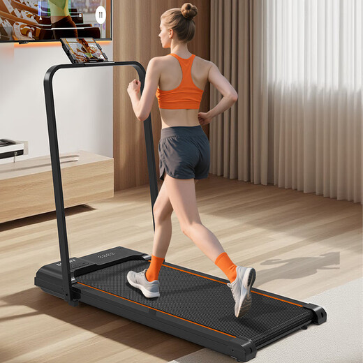 Antep Treadmill Home Weight Loss Electric Walking Machine Intelligent Silent Shock Absorption Foldable Indoor Small Fitness Equipment Basic Model + 12-speed Speed Adjustment + Brushless Motor