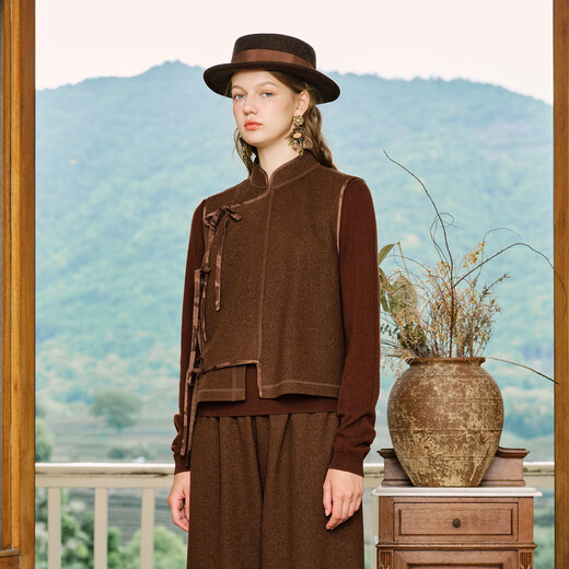 Wancaoyi (wancaoyi) Wancaoyi 2025 winter new style suit H27525451 Brown S