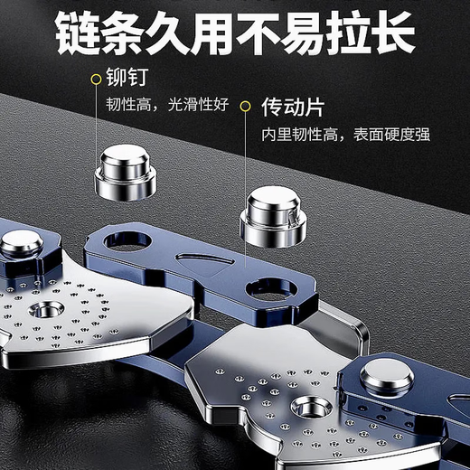 German imported chain saw chain 12/14/16/18/20 inch right angle blade logging saw electric chain saw alloy chain imported right angle 14 inch 26 knife 52 sections