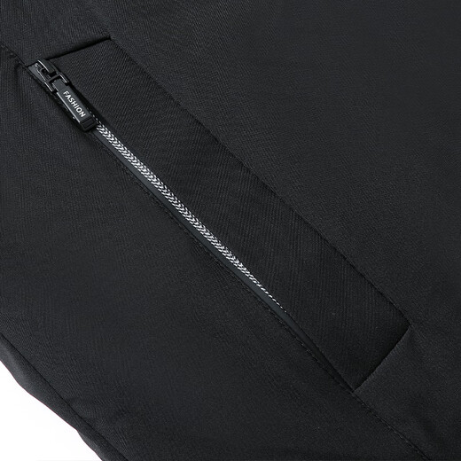 Woodpecker (TUCANO) cotton coat men's graphene warm cotton coat jacket middle-aged and elderly detachable cotton jacket casual top men's black 2XL