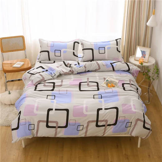 Fantasy quilt cover single piece 150200230 single student dormitory children's quilt cover men's single quilt non-cotton pure cotton Naughty Rabbit 60x110cm baby quilt cover