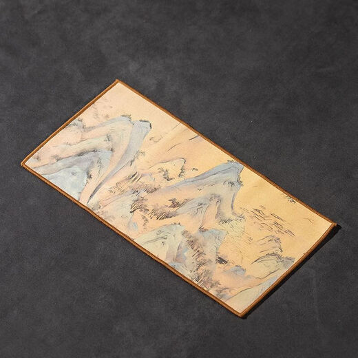 Xiangyun yarn absorbent small tea towel, dry tea mat, waterproof Zen table flag, tea table mat, Chinese tea fabric tea ceremony accessories, special price <random three pack> absorbent tea towel