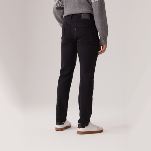 Levi's 25th осенне-зимний новый американский мужской повседневный тренд 502 Стандартные зауженные джинсы 29507 Матовый черный 34 (32)