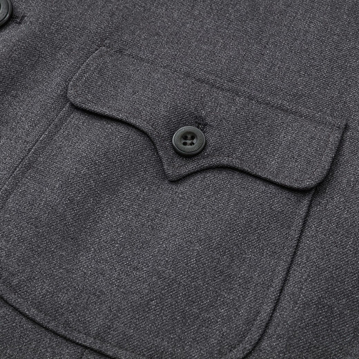 CANDYPRINCE Chinese tunic suit, old-fashioned tunic suit, old tunic suit for dad, old man's suit for grandpa, dark gray-(suit) XL/175-(weight 130-145Jin Jin is equal to 0.5kg)