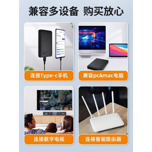 Western Digital (WD) mobile hard drive USB3.0 SE series 2.5-inch mechanical hard drive laptop external external storage office large capacity 2TB