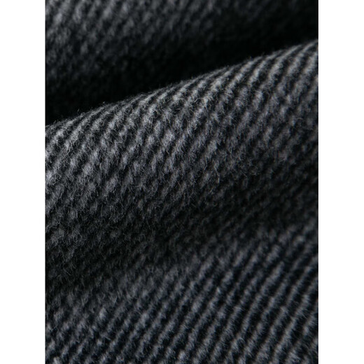 MONTAGUT French double-sided cashmere coat men's mid-length winter casual middle-aged woolen woolen windbreaker jacket thick khaki S 165/84A