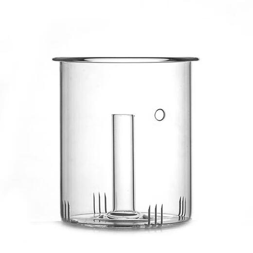 
He Jiagong glass tea leak glass lid inner liner teapot accessories can be fitted with pot lid cup lid and gauge filter tea leak PJ-11975 steaming and cooking integrated tea steaming part