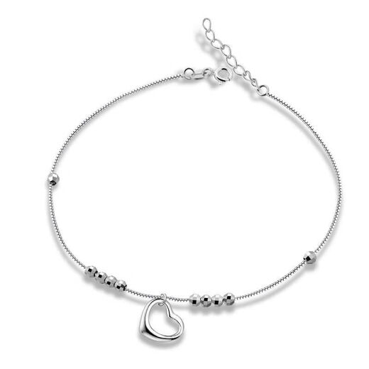 Quanyin Quality PT950 Platinum Anklet 18 Platinum Female Personality Gift for Girlfriend, Tie What You Love (Anklet)