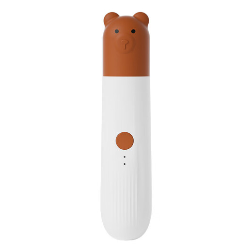 BLANLODY Dog Nail Grinder Cat Pet Electric Claw Grinder Special Grinder Trimmer Rechargeable Nail Clipper Artifact LED Electric Nail Grinder - Gray White