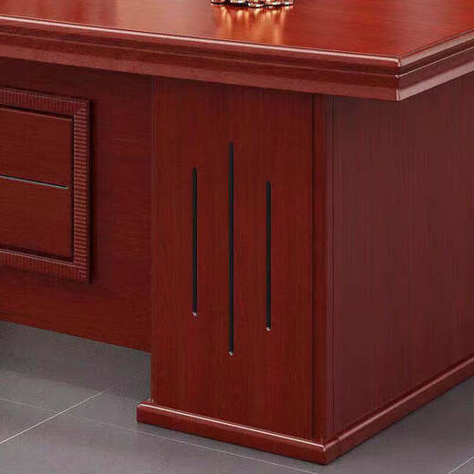 New Chinese style boss president desk desk boss desk executive desk supervisor single table simple manager desk 1.6 meters wood veneer single table