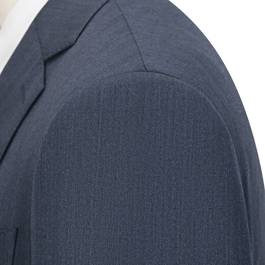 Peromon half linen lining + wool 100% men's suit business advanced half linen lining wool suit
