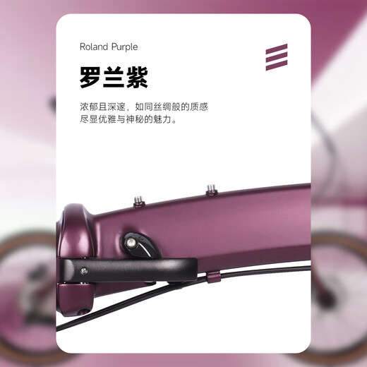 KOSDA 20-inch folding bicycle Keshengda KP10 British version ultra-light men's and women's adult commuter parent-child folding bicycle KP10 British version | Roland Purple - 8 speed new product 20 inches | suitable for height 140-185cm