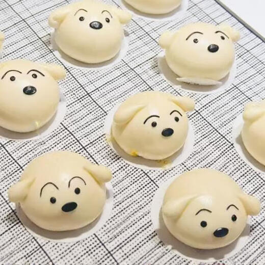 Locknlock (locknlock) cute puppy steamed bun mold cartoon small animal pattern shape baby food supplement tool diy baking tool cute dog steamed bun mold