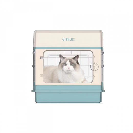 哮哮宠物智能洗烘一体机家用猫咪洗澡机狗狗全自动笼子 宠物洗烘机-玫瑰金