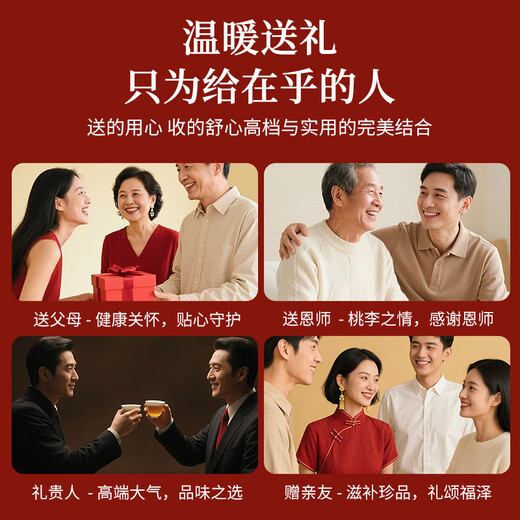 Fudonghai Ten Delicatessen Gift Box Sea Cucumber Abalone Morel Mushroom Ginseng High-end Supplements New Year Gift Box for Elders