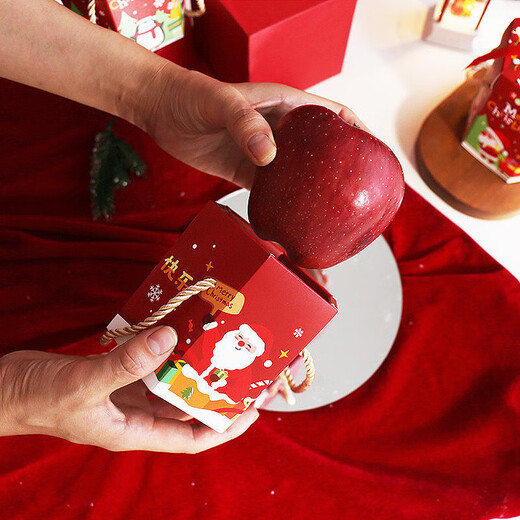 Extreme Space Ping An Fruit Packing Box 4 Pack Christmas Apple Box Christmas Eve Apple Gift Box Christmas Gift Apple Box