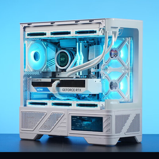 GIGABYTE 24-month interest-free RTX5070Ti/5080/5090D Snow Eagle/AMD Ryzen 7 9800X3D e-sports network game water-cooled white sea view room desktop computer host 1 Ryzen 7 9800X3D丨Cardless solution