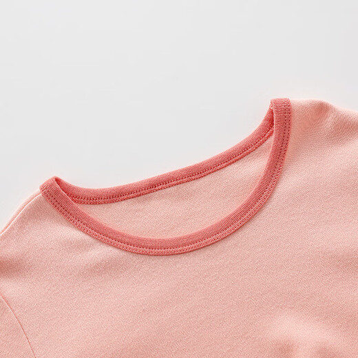 Rote Bohne reines Baumwollherbst-Kleidung und Herbsthose Dünne Männer und Frauen im mittleren Alter im mittleren Alter und Winterthermie Unterwäsche Set Kinderpajamas H4m1056 Rosenpulver 160