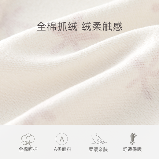 Guiqi Xiong autumn and winter infants and young children go out fleece warm overalls for men and women baby pure cotton knitted long pants