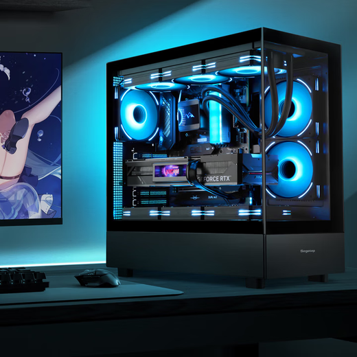 AMD Ryzen R7 9800X3D/5070/5070Ti/5080/5090D Official Subsidy Computer Host E-Sports Complete Game Desktop Delta Mobile Assembly Computer Configuration Five 9800x3d 5070Ti E-Sports Sea View Room