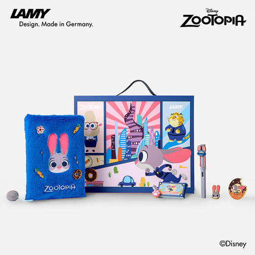 LAMY pen gift box Zootopia IP joint model Judy limited ink pen set student stationery fashion office birthday gift EF tip