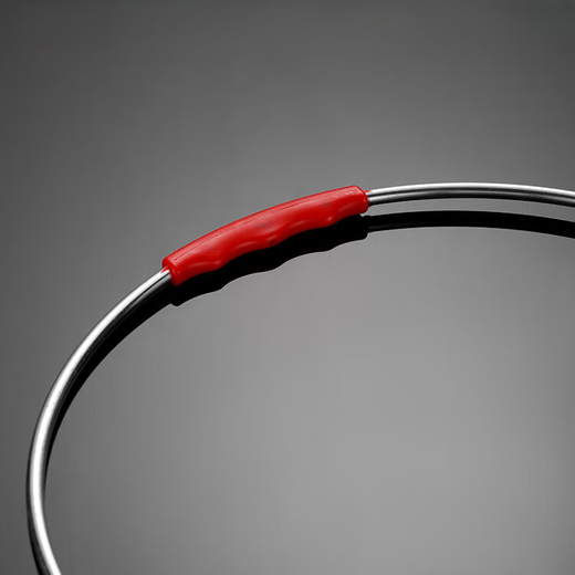 Bucket handle stainless steel bucket iron bucket plastic bucket household bucket bow thickened anti-rust bucket hook handle accessories stainless steel outer hook suitable for buckets with an outer diameter of 30cm