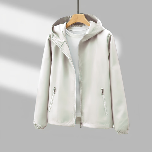 Double-layered coat for women spring and autumn 2025 new hooded versatile early autumn windbreaker short coat top jacket for men, black, thousands of people bought - almost sold out, same style for men and women, XL, recommended 118-132 Jin Jin equals 0.5 kg