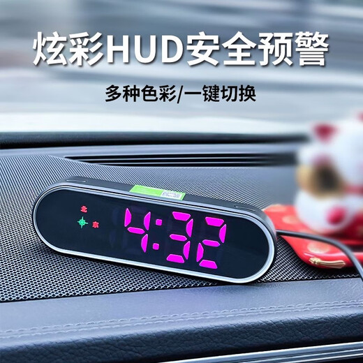Electronic dog 2025 new head-up display speed measurement voice broadcast Beidou HUD car radar safety warning electronic dog early warning instrument upgraded Beidou navigation high-definition large color screen