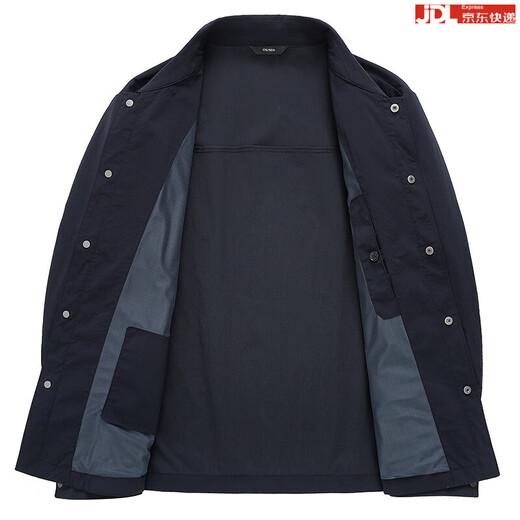 BOSS Men's Spring Thin Jacket Men's 2025 New High-end Brand Business Casual Men's Jacket No Ironing Dark Gray 4XL 195