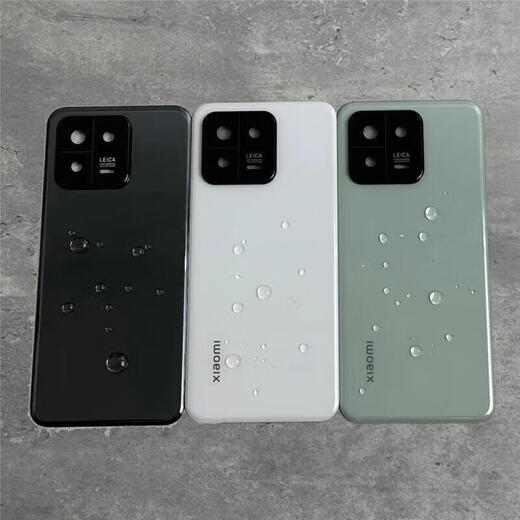 (MI) Xiaomi 13 adapted glass back cover battery cover 13pro mobile phone back case rear screen xiaomi13 Xiaomi 13 wilderness green brand new original + cooling cotton +