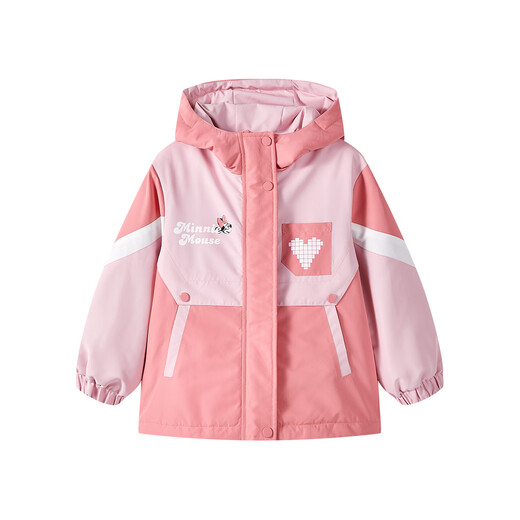 Disney children's coat autumn and winter girls' coat two-piece set 2026 season cotton coat set polar fleece big children's baby coat