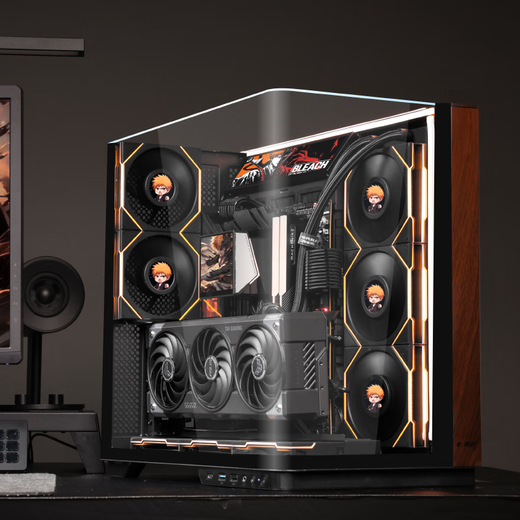 ASUS R9 9950x3d host 5080 5090 host DIY game e-sports desktop assembly computer subsidy machine 9950x3d host + RTX5080丨three