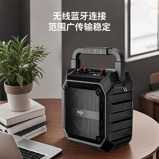 Patriot T52 Lite Wireless Bluetooth Speaker Outdoor High Volume Square Dance Speaker Small Home Radio Portable Street Stall Speaker Money Collection Voice Announcer