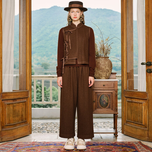 Wancaoyi (wancaoyi) Wancaoyi 2025 winter new style suit H27525451 Brown S