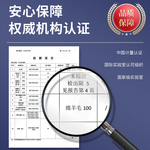 杉杉【100%羊毛】新年羊毛衫男秋冬重磅加厚圆领贴身舒适亲肤麻花毛衣