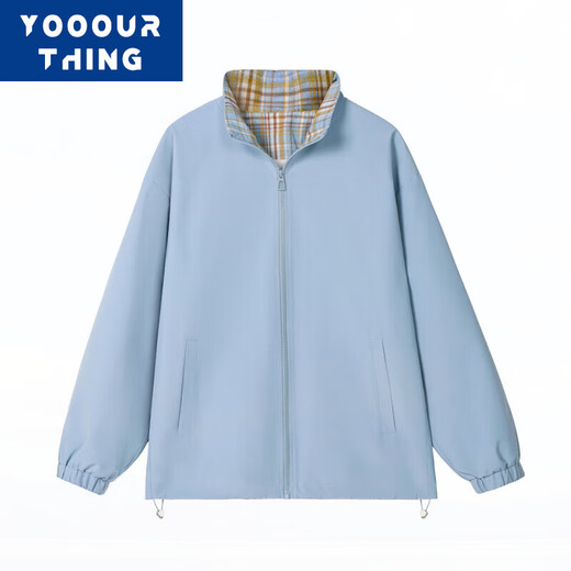 YOOOURTHING Jacket Men's 2025 Spring Autumn Winter Teenage Students Loose Versatile Trendy Handsome Versatile Jacket Men's Tops HJ25189-Black (Spring and Autumn) XL Recommended 125-150Jin Jin equals 0.5 kg