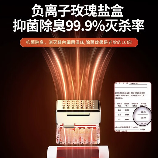 Smart shoe dryer, deodorizing and sterilizing shoe drying machine, wet and dry shoe drying device for household use, 25 new models, smart timer + quick drying and deodorizing