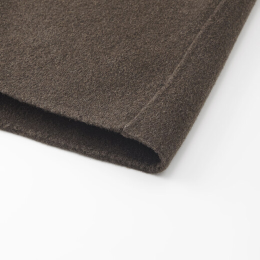 Shanshan (FIRS) Camel Wool Wool Coat Men's Autumn and Winter Warmth Thick Skin-friendly Tencel Business Casual Light Luxury Jacket