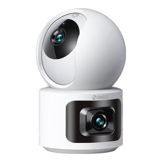 360 Home Camera 9Pro Monitor Kamera 360 Grad No Dead-Winkel Globe-Taiwan-Version Infrarot Nachtsicht Mobile Fernbedienung Smart [Preis-Leistungs-Verhältnis] Dual-Kamera und Drei-Bildschirm-400-W-offizieller Standard ohne Geschenk