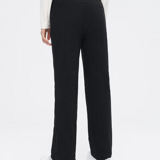 BOSIDENG's New Down Pants Women's Trousers High Waist Slimming Wide Leg Flared Pants B40147042ZB Extreme Night Black 8A50 XS 155/62A