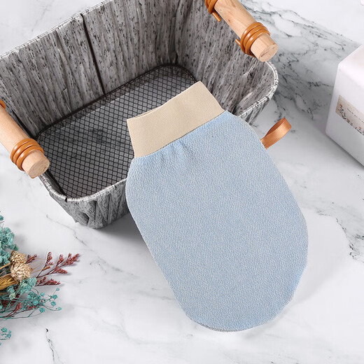 Maodong recommends bathing gloves, a powerful decontamination tool, double-sided bath towels for men and women, thickened bath towels, 1 bath towel (random color)