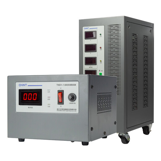 Chint single-phase three-phase household TND1 voltage regulator 220V high-power air conditioning computer fully automatic industrial TNS1 TND1 (SVC)-30_AF