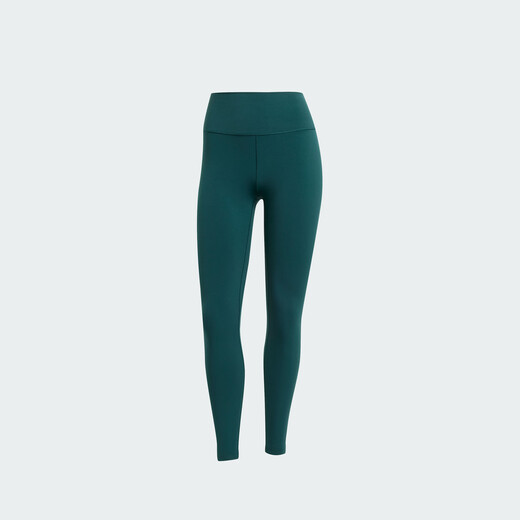 Adidas ALL ME soft pants nude yoga Pilates fitness tight nine-point pants for women Adidas Aurora Ivy Green S