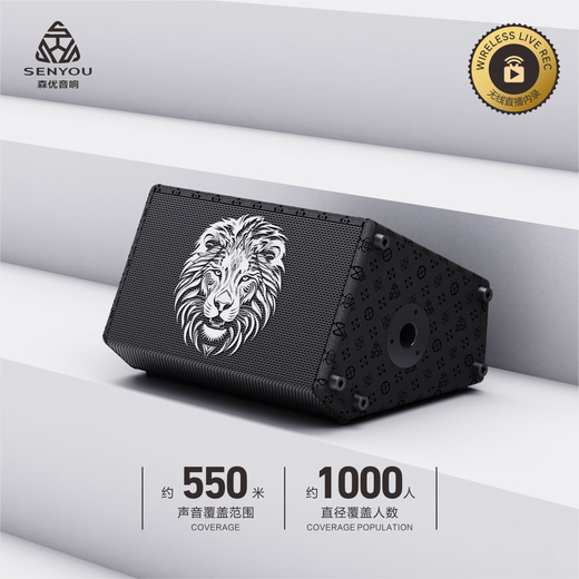 Senyu K8 Pro outdoor singing audio instrument playing and singing saxophone electric blowpipe professional stage speaker Senyu K8Pro