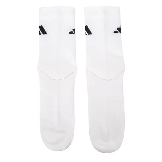adidas adidas socks Männersocken Frauen Socken Baumwollsocken 2025 neue Sportsocken bequem atmungsaktive lässige Socken Running Wear-Resistant Midrohr Socken Schwarz und Weiß und Grau/JC9272/Drei Paare M (39-4 Größen)